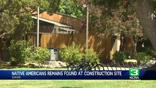 Apparent Native American archaeological remains found in Davis construction zone, police say