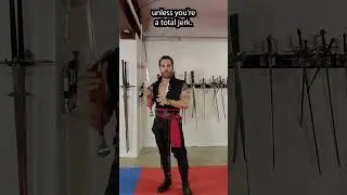 Sword Review: The Sigi King! A sword that TEACHES you?! #sword #HEMA #shorts