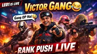 Victor Gang Rank Push 🤣🔥Bgmi New Event update Gameplay#iqooneo10r #bgmi #originos6 #bgmilive