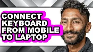 How to Connect Keyboard from Mobile to Laptop (only Way)