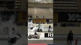 Tire's warming up Moto Race #moto #motoracing