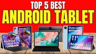 Top 5 Best Android Tablets 2026 | Gemini AI, Stylus, 4G/5G & High RAM Picks