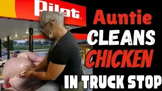 Cleaning Raw Chicken in a Truck Stop Bathroom Gone WRONG 🤢&rdquo;