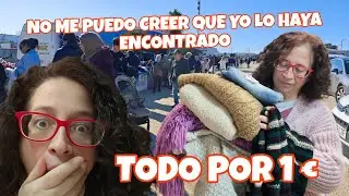 🫰🏼🛍️ Haul del mercadillo 😱 con toda la gente que había comprado y lo conseguí yo!!