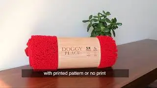 Most Absorbent Dog Mat - Microfiber Mat Video
