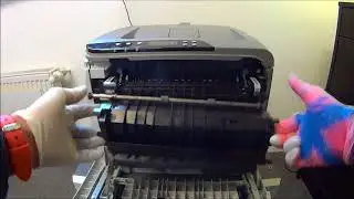 Printer RICOH Aficio SPC242 Transfer Roller Replacemenet