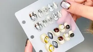 Immersive Packaging Nail Art Patches