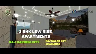 3 BHK Low Rise Floor at #Raj #Garden #City - Virtual Walkthrough #DWARIKARAJ #E-Block
