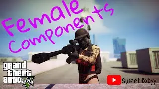 GTA 5 ONLINE | 6 Cute Female Outfits + Components!!