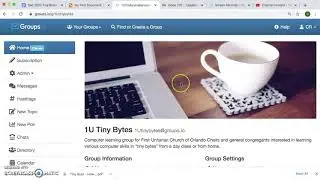 Dec 2020 Tiny Bytes - How to post on groups.io with email and from website