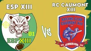 ESP XIII vs RC Caumont XIII - 1/4 de finale - 04/05/2025
