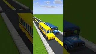 POCOYO Y LA CARRERA DE BUSES #shorts #minecraft  #smilingcritters #sprunki #poppyplaytime4