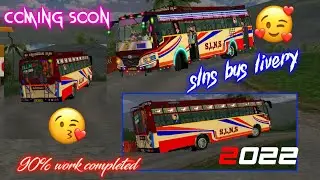 😘🎉slns bus livery for kr&co bus mod in simulator Indonesia by nova gaming kannada
