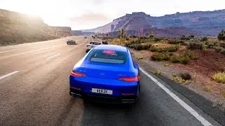 DANGEROUS DRIVING and CRASHES on Mercedes-Benz AMG GT - BeamNG.Drive