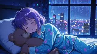 Soothing Deep Sleep - Cure Anxiety and Overthinking with Calming Night Sounds and Piano