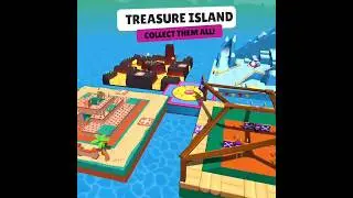 0.46 New TREASURE ISLAND Map Gameplay | Stumble Guys New Update Map Gameplay #stumbleguysnewupdate