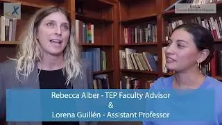 UCLACX TEP Rebecca Alber & Lorena Guill&eacute;n discuss favorite experiences with Stone Scholars
