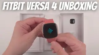 Распаковка Fitbit Versa 4 (медно-розовый / розово-песочный)