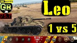 76_World of Tanks Leo WoT Replay - 8 Kills 3.8K DMG(Patch 1.5.0)