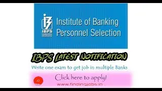 IBPS Notification for PO VIII Post 4102 Vacancies -Findingjobs.in