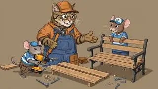Detective Twinkie & Nibble On Woodworking