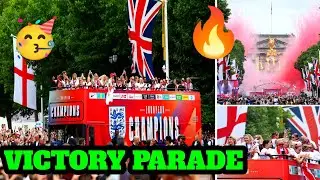 TEARS, CHEERS & CROWDS: Inside the Lionesses&rsquo; Euro 2025 Parade!