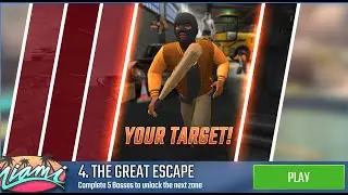 Pure Sniper - The Great Escape / Kill The Gang Leader , BOSS 4 , Z26 , Quayside