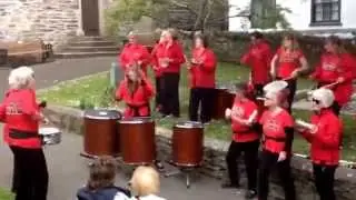 Samba Kernow @ Fowey Music Festival 10th May 15