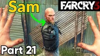 Far cry 3 | Part 21 | Three blind mice | Meet Sam | Full gameplay in hindi