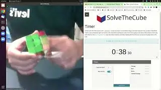 Cyclone boys 3x3x3 metallic magnetic cube solved within 113 seconds