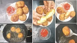 CRISPY MAYO POTATO BALL RECIPE | POTATO MAYO SNACKS | MAYO FILLED POTATO BALLS | EASY POTATO SNACKS