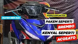 Master rem andalan ROADRACE‼️UPGRADE MASTER REM&HANDLE KOPLING R25 DI MX KING