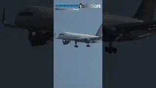 Boeing 757 Rocket Plane Smooth Landing at Fort Lauderdale-Hollywood Int'l Airport - Plane Spotting