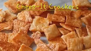 Cheez-Its Cracker Recipe~Make at Home~Ditch the Boxed Crackers #DIY #nongmo #healthylifestyle