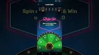 🔥 Daily 1Spin Free ❣️ Spin To Win Real Money #spin #shorts #viral