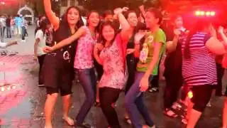 Rain dance party at Loyola School, Jamshedpur