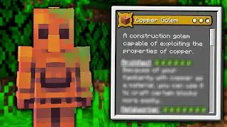 Мод Minecraft Origins &mdash; Медный голем Origin