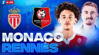 🔴AS MONACO - STADE RENNAIS LIVE/🚨MATCH SOUS HAUTE TENSION SUR LE ROCHER !🔥/ LIGUE 1/ L1