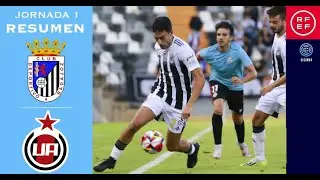 RESUMEN CD BADAJOZ 1-2 AD UNION ADARVE 2 RFEF GRUPO V