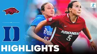 Arkansas vs Duke | NCAA College Women's Soccer | Highlights - August 28, 2025