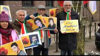 In solidarity with the Iran Protests, Iranians  in Sweden staged  demonstration