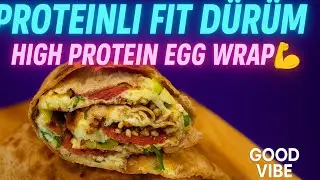 High Protein Egg Wrap with Sucuk & Feta | Post-Workout Energy Snack 💪🔥 #asmr 