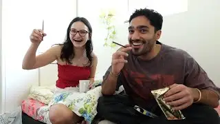 Taste Testing Thai Snacks With Adi!