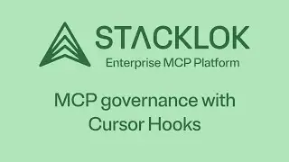 MCP governance in Cursor with Stacklok