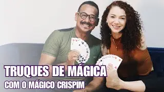 BRINCANDO DE MÁGICA COM MEU AMIGO MÁGICO CRISPIM