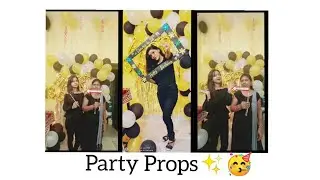 Birthday Photobooth Props / Tutorial
