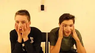 BRYAN AND I WAX OUR LEGS! *not clickbait*