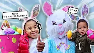 EASTER BUNNY EGG HUNT | FamousTubeKIDS