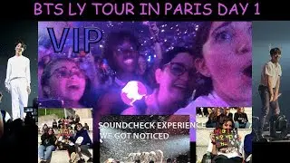 [ENG/KOR SUBS] 191018 BTS LOVE YOURSELF TOUR IN PARIS DAY 1 VIP EXPERIENCE VLOG