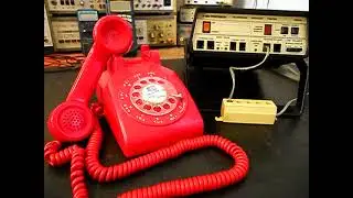 ITT Rotary Dial Desk Telephone Repair  www.A1-Telephone.com  618-235-6959